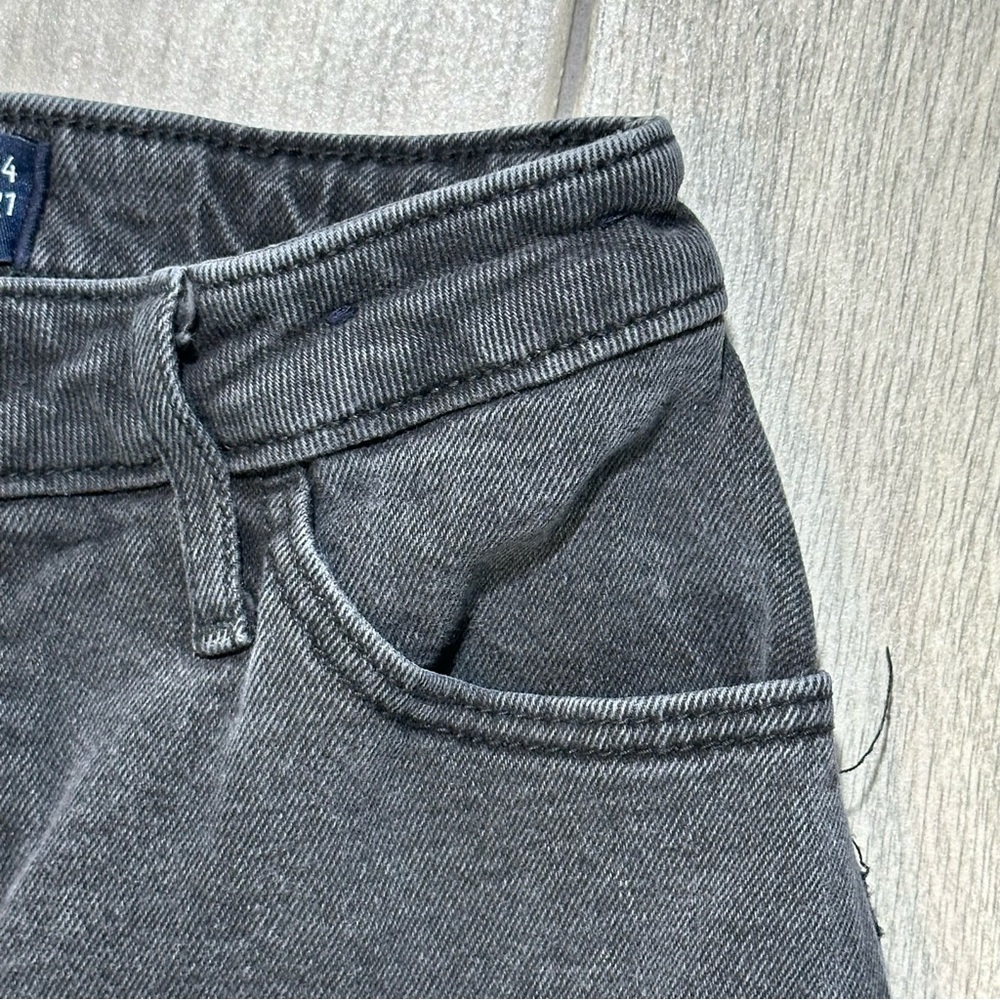 HOLLISTER Black Ultra High Rise Vintage Stretch Dad Jeans 24 / 0 - Picture 5 of 10